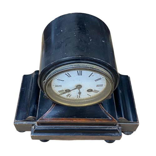 121 - 19th Century French cylinder mantel clock.