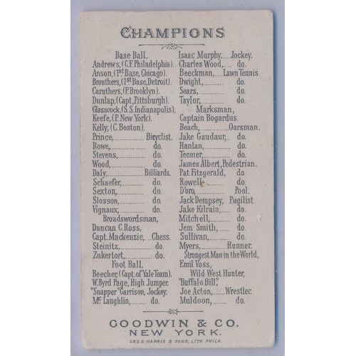 794 - Goodwin & Co. USA 1888 Champions - baseball 