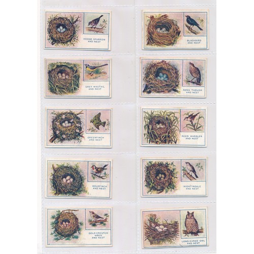 773 - Phillips 1912 Eggs, Nests & Birds No.1 Issue full set of 30, in good to very good condition, apart f... 