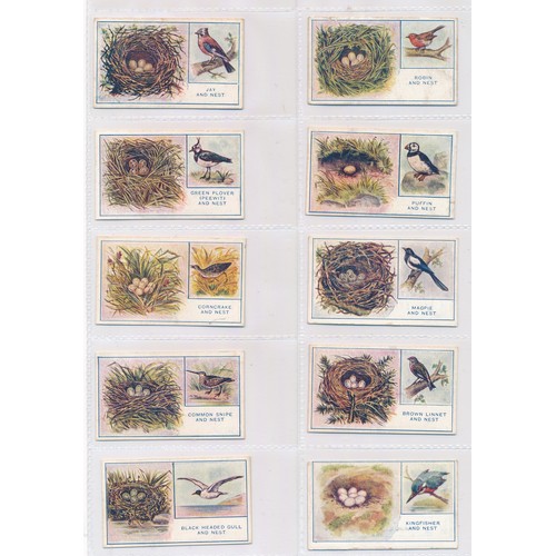 773 - Phillips 1912 Eggs, Nests & Birds No.1 Issue full set of 30, in good to very good condition, apart f... 