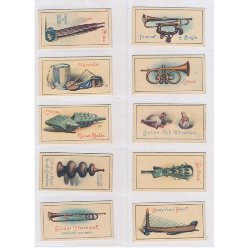 743 - Cooperative Wholesale Society (C.W.S.) 1934 Musical Instruments full set of 48, in good to very good... 