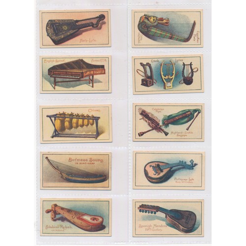 743 - Cooperative Wholesale Society (C.W.S.) 1934 Musical Instruments full set of 48, in good to very good... 