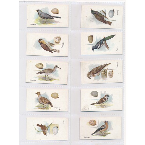 751 - Lambert & Butler 1906 Birds & Eggs complete set of 50, in very good to excellent condition. Cat. £25... 