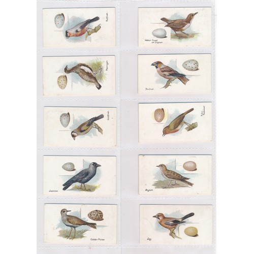 751 - Lambert & Butler 1906 Birds & Eggs complete set of 50, in very good to excellent condition. Cat. £25... 