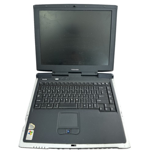 253 - Pair of Toshiba laptops to include Toshiba T3100 in carry case and Toshiba Satellite in Samsonite ca... 