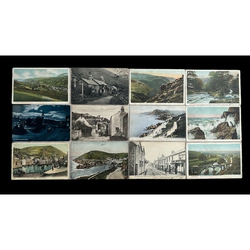 797 - Collection of early 20th Century postcards, in mixed condition, odd RP noted including Barnstaple Fa... 