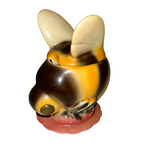 191 - A West German Goebel novelty Honey Pot in the form of a bee, Goebel ‘W. Germany’ mark to base with i... 