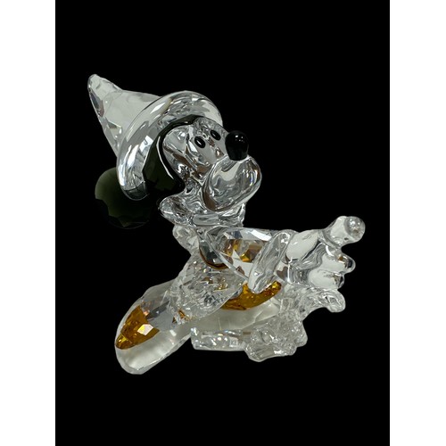 250 - Swarovski Cut Crystal Large Figure Disney Showcase 'Sorcerer Mickey'. Inscribed 'Disney Sorcerer Mic... 