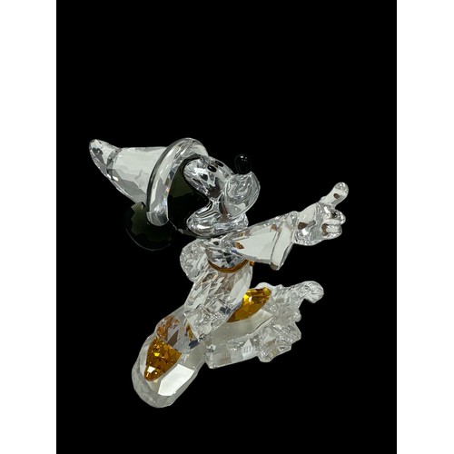 250 - Swarovski Cut Crystal Large Figure Disney Showcase 'Sorcerer Mickey'. Inscribed 'Disney Sorcerer Mic... 