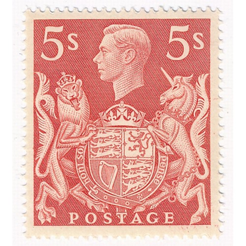 621 - Great Britain. 1939-48 high values set of 6, UM. (SG476-78c)