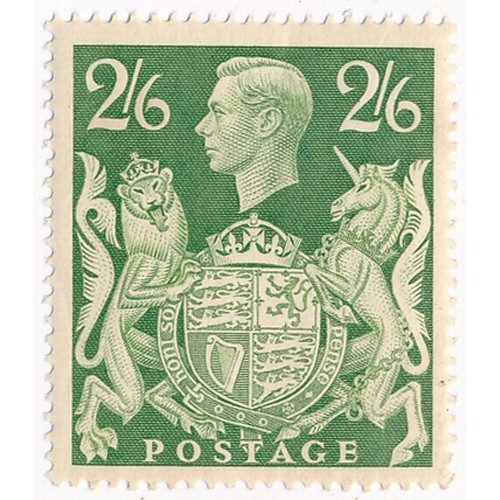 621 - Great Britain. 1939-48 high values set of 6, UM. (SG476-78c)