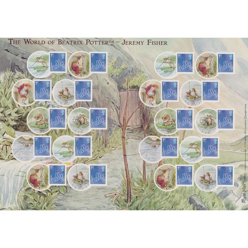 628 - Great Britain. Decimal 2008-9 UM set of eight “Smilers for Kids” Generic sheets. (SG LS50-3, 60-3) C... 