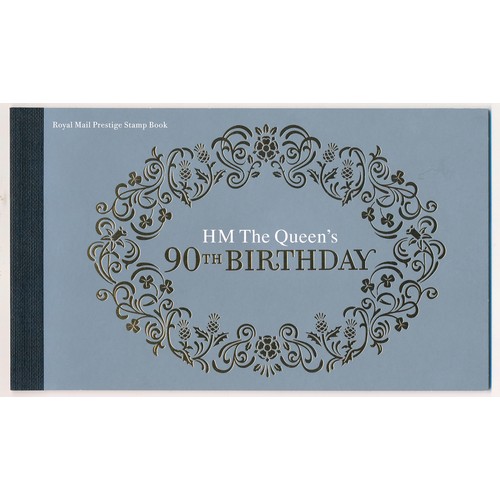 630 - Great Britain. Decimal Prestige Booklet. Limited Edition 2016 Queen’s 90th Birthday. Original R. Mai... 