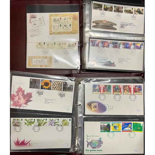 657 - Great Britain FDC’s two boxes with 14 vols of FDC’s, mostly decimal but some useful pre decimal, mai... 