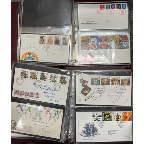 657 - Great Britain FDC’s two boxes with 14 vols of FDC’s, mostly decimal but some useful pre decimal, mai... 