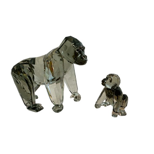 249 - Swarovski Crystal Society 'Gorillas' - Endangered Wildlife series. Designed by Anton Hirzinger, 2009... 