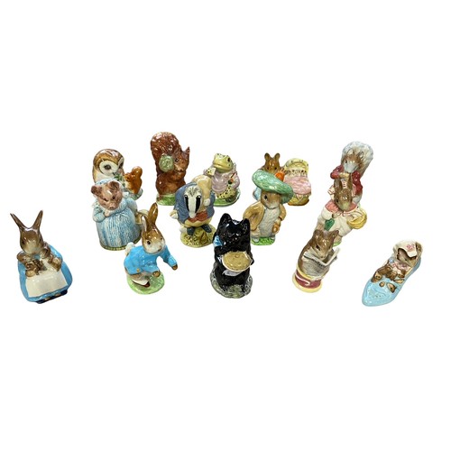 114 - Beswick Beatrix Potter collection (31) to include Peter Rabbit, Tailor of Gloucester, Timmie Willie ... 