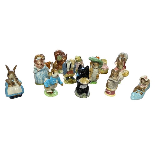 114 - Beswick Beatrix Potter collection (31) to include Peter Rabbit, Tailor of Gloucester, Timmie Willie ... 