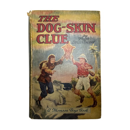 702 - The Dog-Skin Clue by Hugh Drummond for D.C. Thomson, in good to very good condition, inscribed to in... 