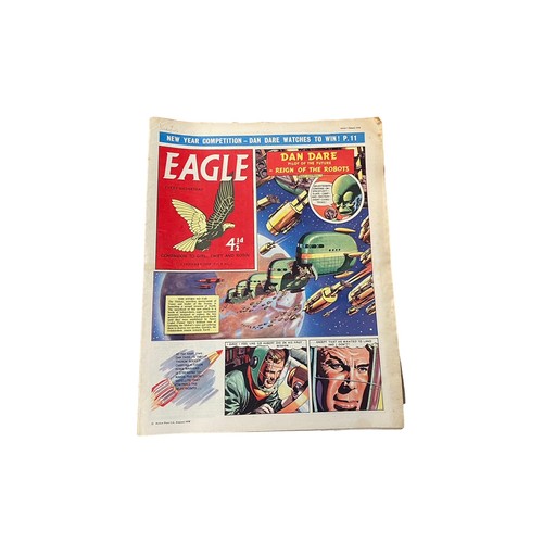 716 - Eagle Comic 1958 complete year set of 52 comics in very good condition.