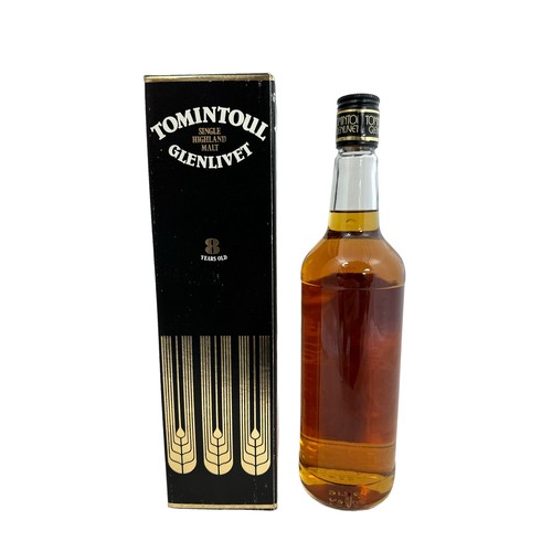 97 - Tomintoul Glenlivet 8 Year Old Highland single malt whisky in presentation box. 75cl / 40% abv.