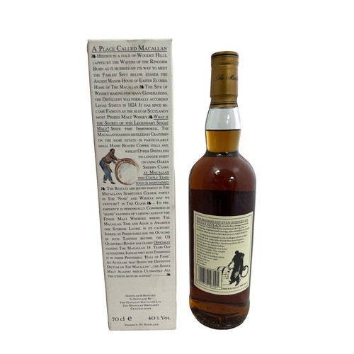 98 - The Macallan Single Highland Malt Scotch whisky 10-year-old in presentation box. 70cl / 40% abv.