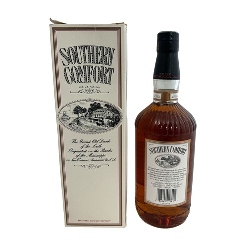 100 - Southern Comfort 1 litre bottle in box. 40% abv.