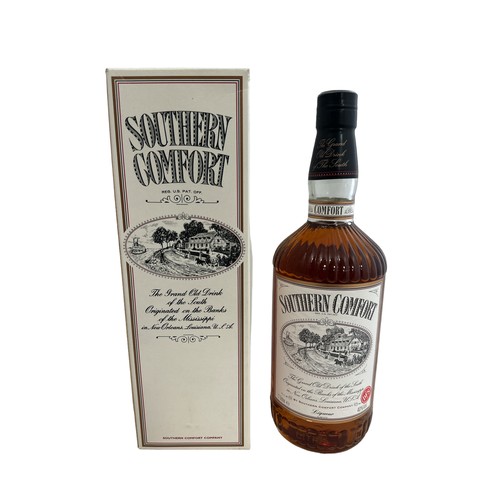 100 - Southern Comfort 1 litre bottle in box. 40% abv.