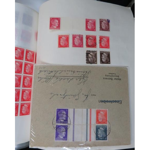 590 - Germany 1872-1944 mint and/or used collection in large album, much duplication to 1920’s used, Infla... 