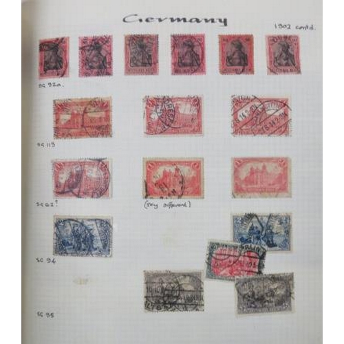 590 - Germany 1872-1944 mint and/or used collection in large album, much duplication to 1920’s used, Infla... 