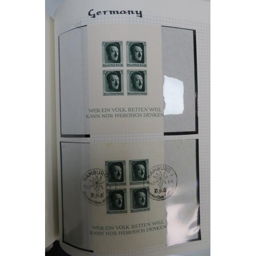 590 - Germany 1872-1944 mint and/or used collection in large album, much duplication to 1920’s used, Infla... 