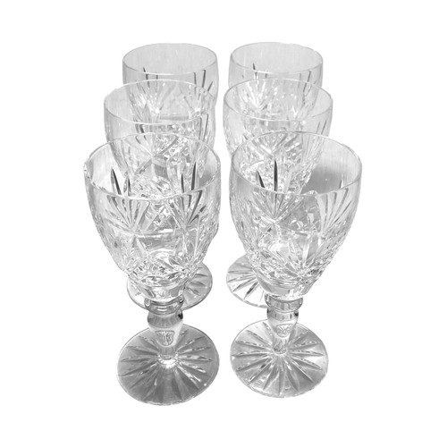 169 - Edinburgh crystal (and similar) range of glasses with thistle design (6 different styles), tankard, ... 