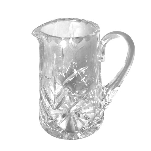 169 - Edinburgh crystal (and similar) range of glasses with thistle design (6 different styles), tankard, ... 