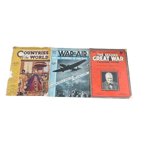 718 - Range of magazines - The Great War I Was There! (48 including No.1), The War Illustrated (9), Countr... 