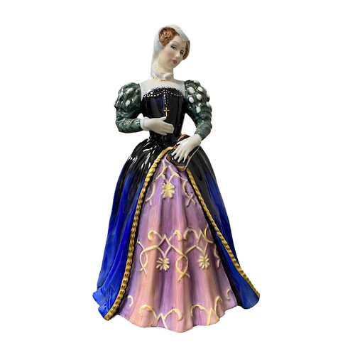 211 - Royal Doulton - four Queens of the Realm figures, comprising  Mary Queen of Scots HN 3142 No.502, Qu... 