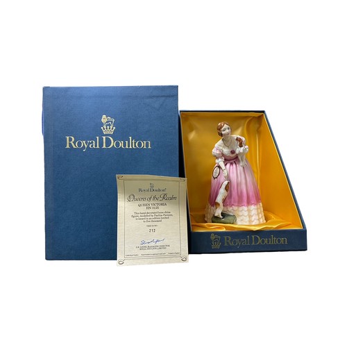 211 - Royal Doulton - four Queens of the Realm figures, comprising  Mary Queen of Scots HN 3142 No.502, Qu... 