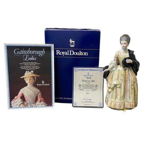 212 - Royal Doulton Gainsborough Ladies range of three figures to include The Hon. Frances Duncombe HN 300... 