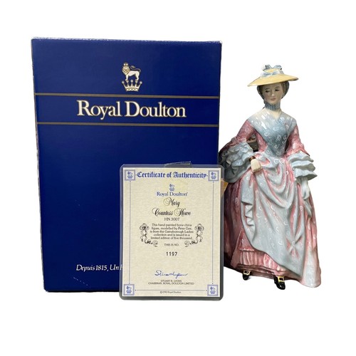 212 - Royal Doulton Gainsborough Ladies range of three figures to include The Hon. Frances Duncombe HN 300... 