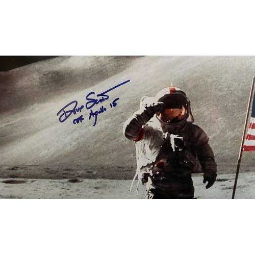 528 - David Scott (b.1932) – American Astronaut, Commander of the Apollo XV mission (1971). The Seventh ma... 