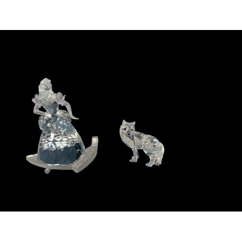 236 - Swarovski crystal Fairy Tale figures. Cinderella, missing slipper (7550 000 008), boxed no certficat... 