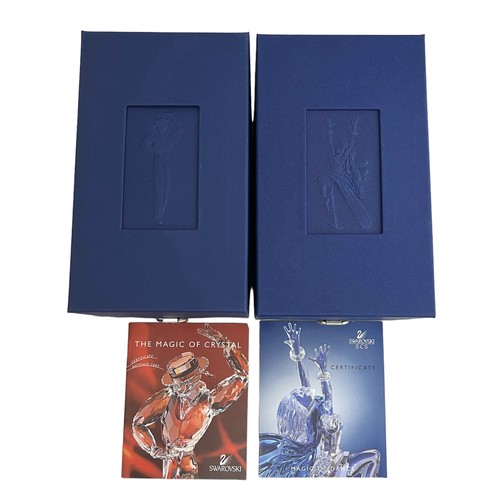 237 - Swarovski Crystal Annual Edition 'The Magic of Dance' figures, including  2002 Isadora,  2003 Antoni... 