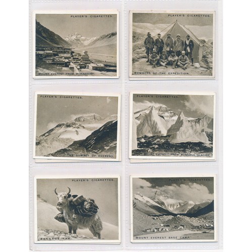 776 - Player 1925 Mount Everest full set of 25, in very good to excellent condition. Cat. £100