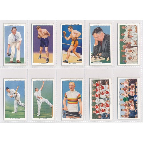 771 - Ogdens Champions of 1936 complete set in very good to excellent condition. Includes Jesse Owens rook... 