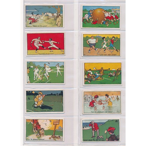 774 - Phillips 1923 Sports complete set of 25 in very good condition apart from the odd small corner fault... 