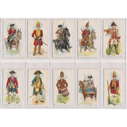 775 - Player 1898 Old England's Defenders complete set of 50, in very good condition with some better, apa... 