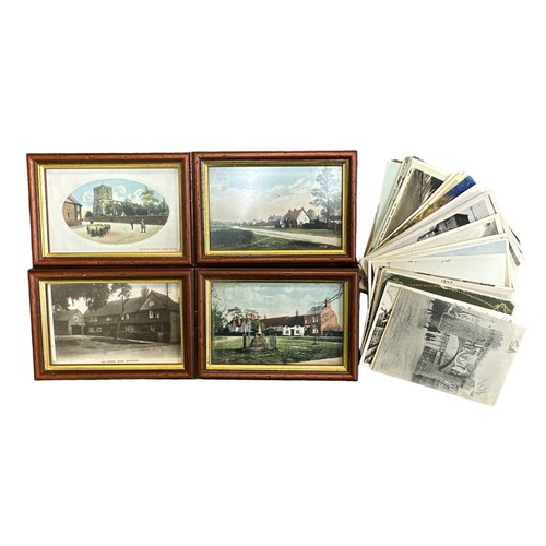 676 - West Midlands & Warwickshire – A selection of various postcards, largely Edwardian, relating to the ... 