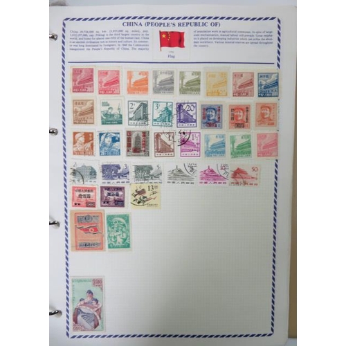 574 - Miscellaneous stamp collection in six albums with issues from Foreign & Commonwealth countries, Grea... 