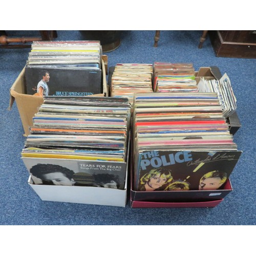 316 - 1960s to 1980s Vinyl collection including LPs, 7 and 12 inch singles, generally excellent to good, w... 