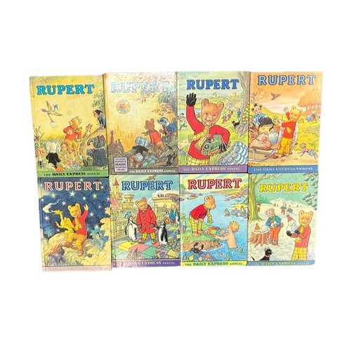 711 - Collection of Rupert Bear annuals (35) from the late 1960's to 2000's, general in very good conditio... 