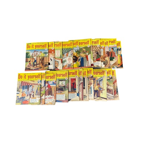 719 - A large collection of 1950’s/60’s D.I.Y magazines in two boxes, with ‘Do It Yourself’ magazine 1957-... 